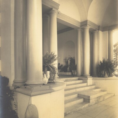 Porte Cochere circa 1916